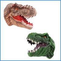 Găng Tay Con Rối Gắn Đầu Khủng Long Linh Hoạt Cho Bé