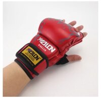 Găng tay cụt ngón MMA , boxing, đấm bao cát