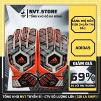 Găng tay đá bóng Adidas hỗ trợ thi đấu chống nước giá rẻ, bao tay thủ môn có xương siêu dính cao cấp - NVT.store.vn
