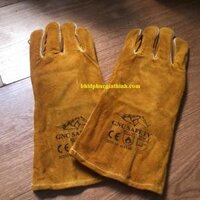 Găng tay da hàn con ngựa 2 lớp GNC Safety dài 14inch chịu nhiệt chống cháy