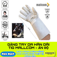GĂNG TAY DA HÀN TIG MIG CHỐNG CẮT CHỊU NHIỆT MALLCOM ẤN ĐỘ , DA MỀM , ÊM , CHỊU NHIỆT ( 1 ĐÔI )
