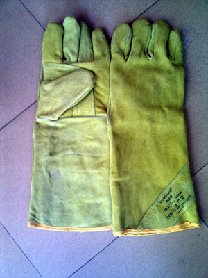 Găng tay da thợ hàn Ansell 43-216