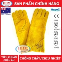 Găng tay da thợ hàn Ansell 43-216