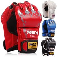 Găng tay đấm bốc hở ngón -Găng tay MMA tập võ giá rẻ