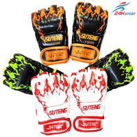 Găng tay đấm bốc hở ngón Suteng ST05 cao cấp