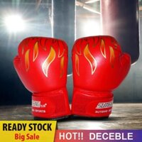 Găng tay đấm bốc trẻ em Găng tay Kickboxing thoáng khí Găng tay Muay Thái cho túi đục lỗ [deceble.vn]