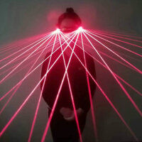 Găng Tay Đèn led laser Nhiều Bóng Dùng Biểu Diễn Sân Khấu / Câu Lạc Bộ Ban Đêm
