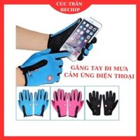Găng Tay Đi Mưa Chống Thấm Nước, Chống Lạnh Có Cảm Ứng Điện Thoại Ctb601 – Bechip