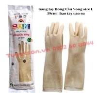 Găng tay Đông Cầu Vòng size L 39cm - bao tay cao su