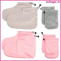 Găng Tay Găng Tay Bao Paraffin Sáp Tay Spa Trị Liệu Kem Làm Móng Chân Booties Nhiệt Cho Bé bofengss