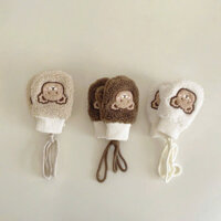 Găng tay gấu lót nỉ siêu ấm