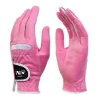 Găng Tay Golf Nữ PGM Golf Microfiber Skin Gloves ST009 - Hồng - 19