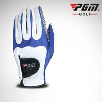 Găng Tay Golf Vải Sợi Chống Thấm Nước 1 Chiều Thuận Trái - PGM Golf Gloves For Men - ST016 - XANH CỬU LONG - M