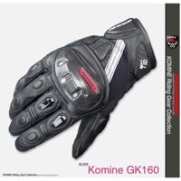 Găng tay gù cacbon cao cấp Komine GK-160 màu đen