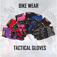 Găng tay gù xe máy kín ngón rất bền chắc cùng với gù nhựa bảo vệ tay cực tốt LP50039