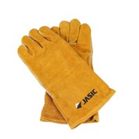 Găng tay hàn bảo hộ 2 lớp Jasic L05G-029220 vải bò cách nhiệt chống cháy