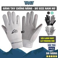 Găng tay lái xe chống nắng UV bằng lụa lạnh thoáng khí tiện lợi ALo