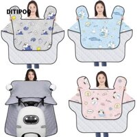 Găng Tay Lái Xe Máy DITIPOO, Tấm Che Nắng Găng Tay Chống Nắng Xe Điện Thoáng Khí, Găng Tay Chống Nắng Hoạt Hình Chống Thấm Nước Tay Cầm Thanh Bao Tay Cầm Mùa Hè