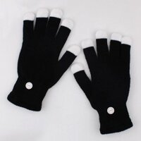 Găng Tay LED Chiếu Sáng Ngón Tay Nhiều Màu Sắc Nhấp Nháy Găng Tay Cho Trò Chơi Rave Trang Phục Sân Khấu Biểu Diễn Ngoài Trời