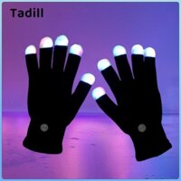 Găng tay LED Đèn đầu ngón tay đầy màu sắc Găng tay sáng cho trò chơi Halloween