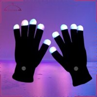 Găng Tay LED Nhiều Màu Sắc Đầu Ngón Tay Đèn Sáng Găng Tay Nhấp Nháy Găng Tay Cho