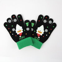 Găng Tay Len Mã T88 Dành Cho Bé Trai Bé Gái Mùa Đông Ấm Áp Quà Tặng Giáng Sinh Noel Cho BéTừ 17 đến 35 kg