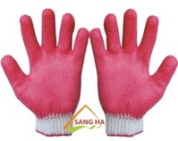 Găng Tay Len Phủ Cao Su 1 Mặt 60G