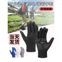 Găng tay leo núi đi bộ ngoài trời chống trượt bền bỉ thiết bị thể thao chạy bộ đơn cực đặc biệt