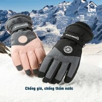 Găng Tay Lót Lông Đi Mưa Chống Nước Chống Lạnh Giữ Ấm Mùa Đông Cảm Ứng Đi Xe Máy Đi Phượt Đi Tuyết