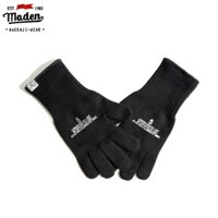 Găng tay Maden dệt kim bảo vệ các ngón toàn diện dành cho nam mùa đông phong cách hoài cổ Mỹ
