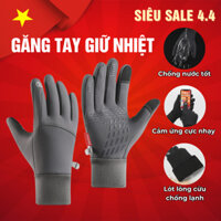 Găng Tay Mùa Đông Đi Xe Máy Moto Thể Thao Chống Nước Giữ Ấm, Găng Tay Giữ Nhiệt Cảm Ứng Cực Tiện Lợi