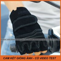 ▣♚Găng tay nam cụt ngón chạy xe máy, phượt, giao hàng cao cấp SWAT G01 - Găng tay xe máy nam cụt ngón lại tốt