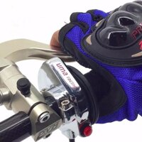 Găng tay nam cụt ngón, Găng tay lái xe máy - Xanh - L