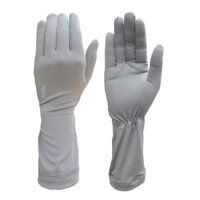 Găng tay nữ chống nắng UPF50+ zigzag GLV00302 (xám)