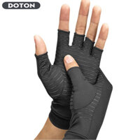 Găng tay nửa ngón bằng sợi đồng nén thoáng khí cho viêm khớp dạng thấp