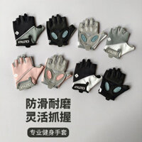 Găng tay nửa ngón cho phụ nữ thể dục, chống chai, đạp xe ngoài trời, chống trượt, bền, thiết bị thể thao leo núi, cử tạ, nhảy dây, thanh ngang
