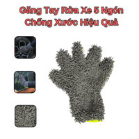 Găng Tay Rửa Xe Đa Năng, Găng tay Rửa Xe Chống Xước, 2 Mặt Dễ Dàng Vệ Sinh Xe Máy Ô tô