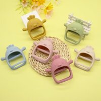 Găng Tay silicone Hình GÀ Chống Ăn Mòn Cho Bé