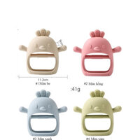 Găng Tay silicone Hình GÀ Chống Ăn Mòn Cho Bé