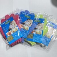 Găng Tay Tắm Funu Giúp Tẩy Tế Bào Chết, Làm Sạch Da - Giao Màu Ngẫu Nhiên - 2 đôi