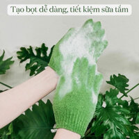 Găng tay tắm tẩy tế bào chết và tạo bọt mịn The Body Shop Bath Gloves