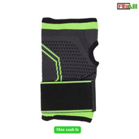 Găng tay tập gym, bao tay hở ngón bảo vệ bàn tay, có dây quấn trợ lực cổ tay BTFA01 - Xanh lá 1 chiếc - XL