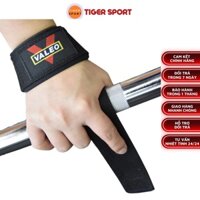 Găng Tay Tập Gym - Dây Kéo Lưng VALEO vải , Hỗ Trợ Cổ Tay Và Bàn Tay Trong Các Bài Tập Tạ , Kéo Thanh Đòn, Kéo Xà - Hàng