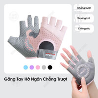 Găng Tay Tập Gym Nữ Hở Ngón Chống Trượt Cao Cấp Tập Yoga, Gym, Goft, Đạp Xe Sprot / T