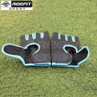 Găng Tay Tập Tạ Gym kết hợp bảo vệ cổ tay chất liệu vải  da cao cấp Reefit Sport RF48099
