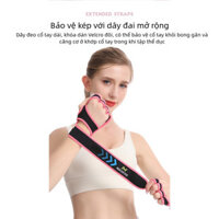 Găng tay tập thể dục cử tạ thể thao, găng tay đi xe đạp, dây đeo dài SBR, đồ bảo hộ có thể điều chỉnh chống mài mòn chống trượt