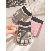 Găng Tay Thể Dục Nửa Ngón Nam Nữ Chống Kén Xe Đạp Mỏng Mùa Hè Thiết Bị Chống Trơn Trượt Tập Thanh N