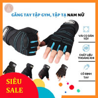 Găng Tay Thể Thao Cao Cấp - Tập Gym Aolikes Co Giãn Đàn Hồi Thoáng Khí  AL109 Chính Hãng - Bảo Vệ Cổ Tay & Lòng Bàn Tay.