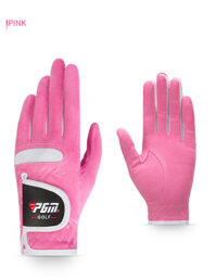 GĂNG TAY THỂ THAO GOLF NỮ - PGM - ST009 - Hồng - 17