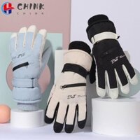 Găng Tay Thể Thao Ngoài Trời CHINK, Găng Tay Trượt Tuyết Tuyết Ấm Áp Mùa Đông, Găng Tay Đi Xe Đạp Chống Gió Dày Chống Trơn Trượt